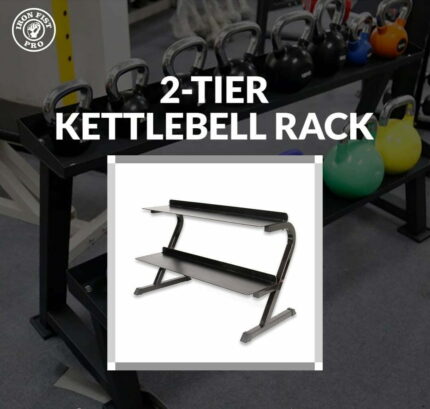 IRON FIST PRO 2-TIER KETTLEBELL RACK
