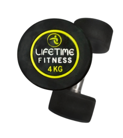 Life Time Rubber Dumbbells