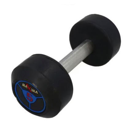 Rubber Coated Dumbbells Maxima Fitness